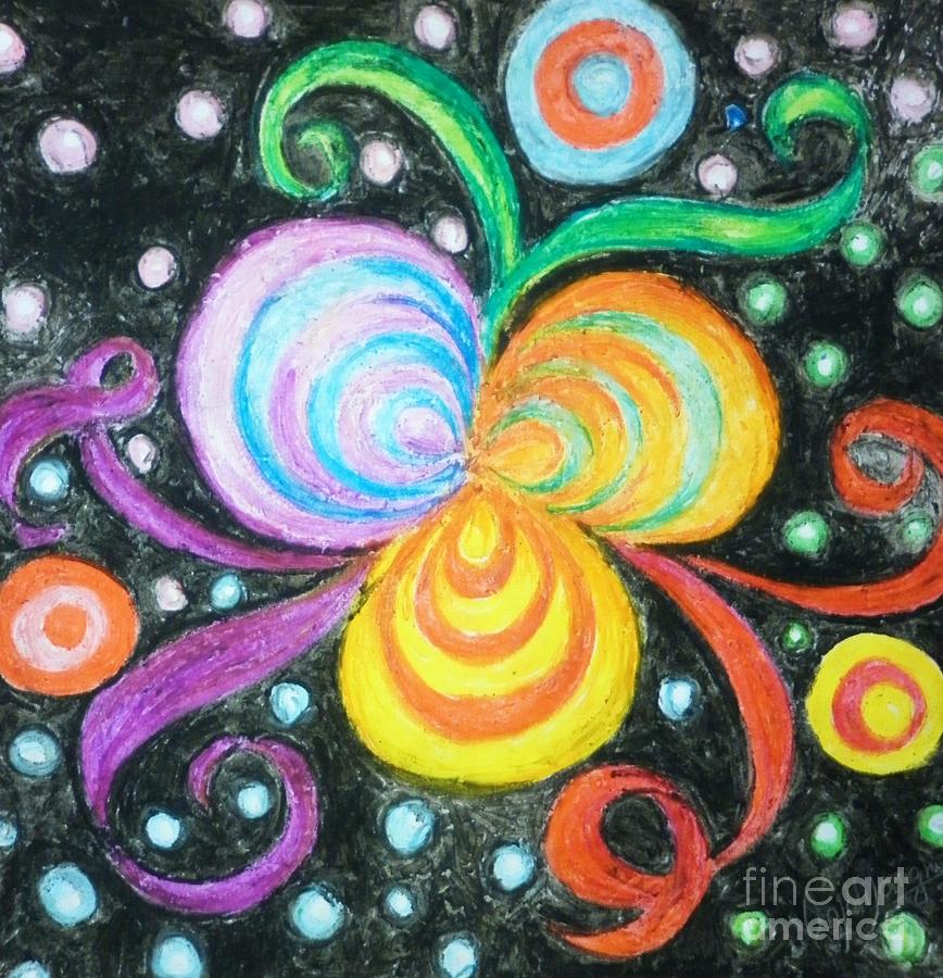 Abstract Painting - The Big Bang by Anjali Sanghi