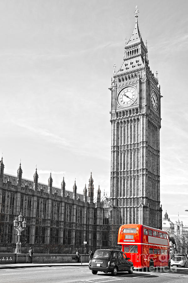 The Big Ben - London Photograph by Luciano Mortula