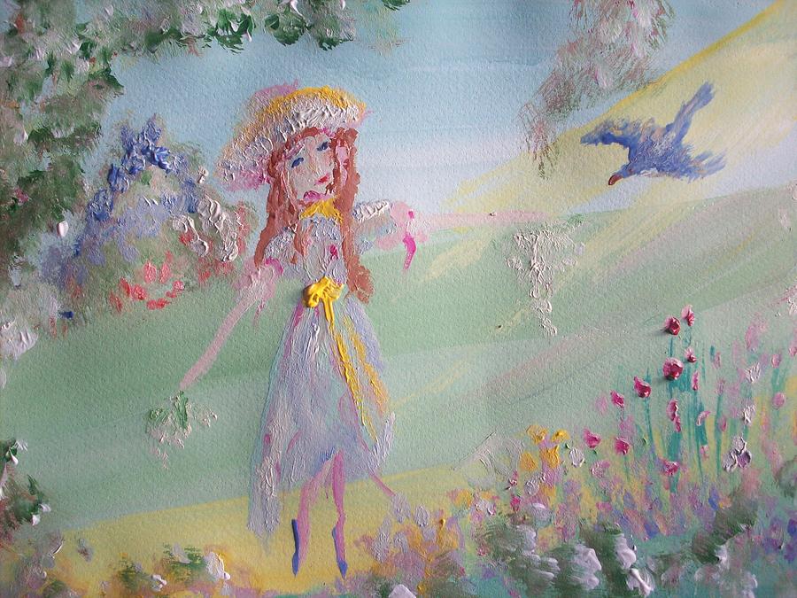 The Birthday Bonnet Painting by Judith Desrosiers