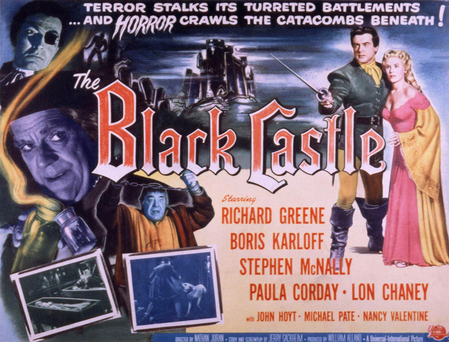 Movie Photograph - The Black Castle, Boris Karloff, Lon by Everett