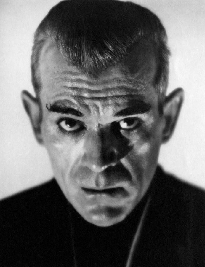 Portrait of Boris Karloff by tat2brad on Stars Portraits