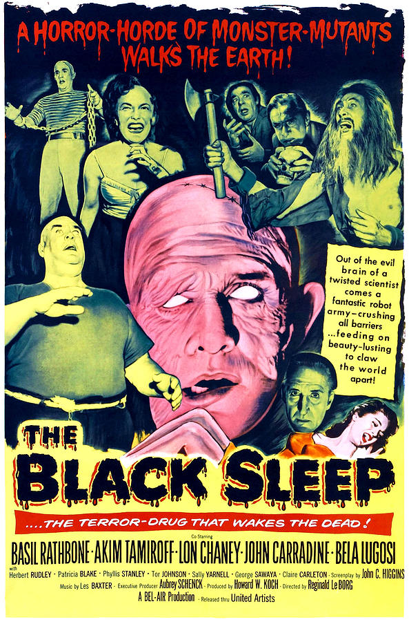 The Black Sleep, Center George Sawaya Photograph by Everett