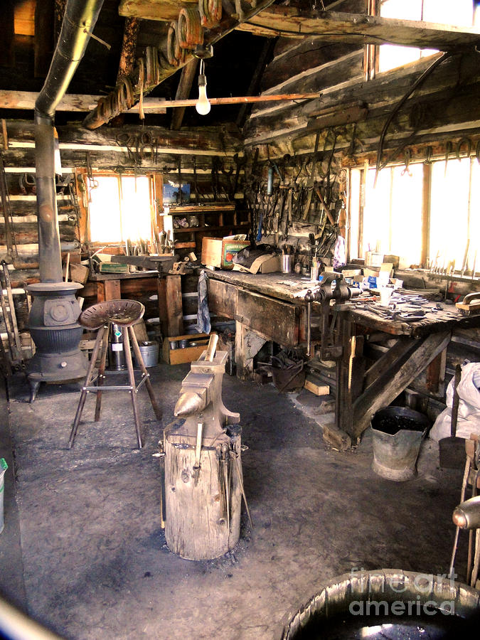 The Blacksmith Shop Photograph by Al Bourassa