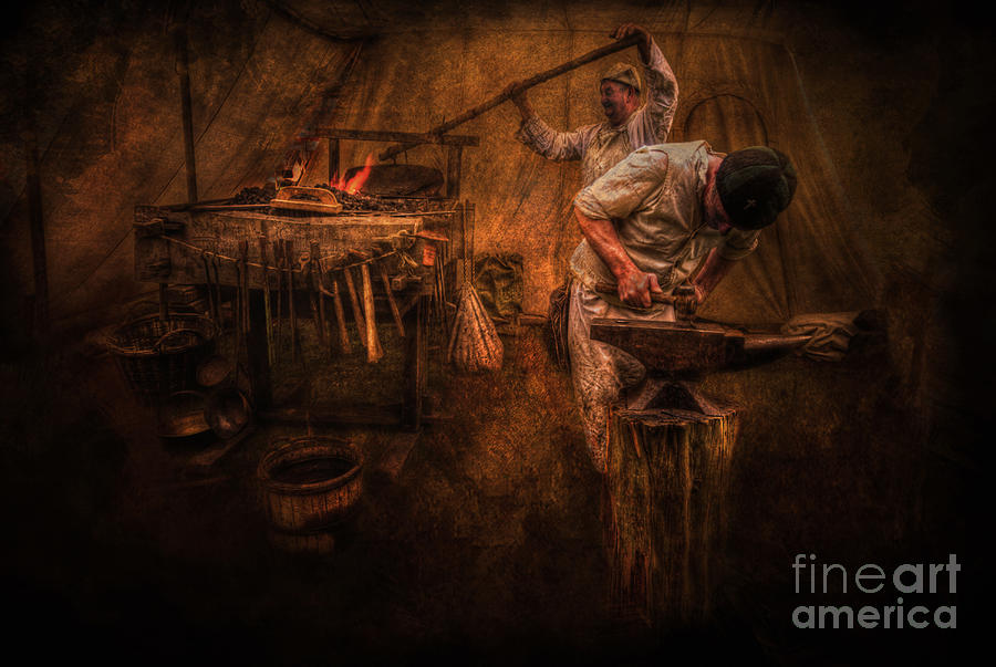 The Blacksmith Photograph by Yhun Suarez