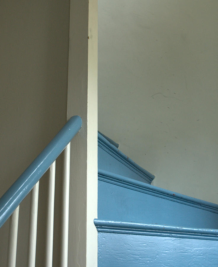 The Blue Stairway Photograph by Bruce Carpenter