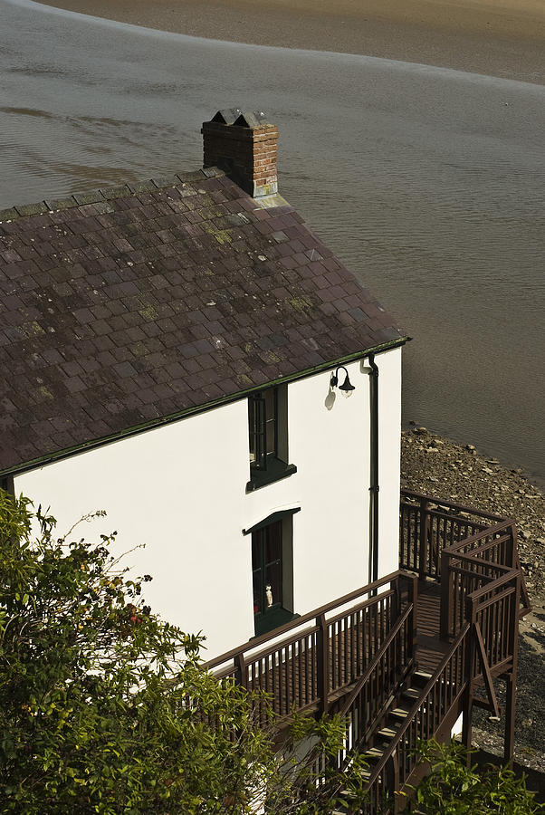 The Boathouse at Laugharne Photograph by Steve Purnell