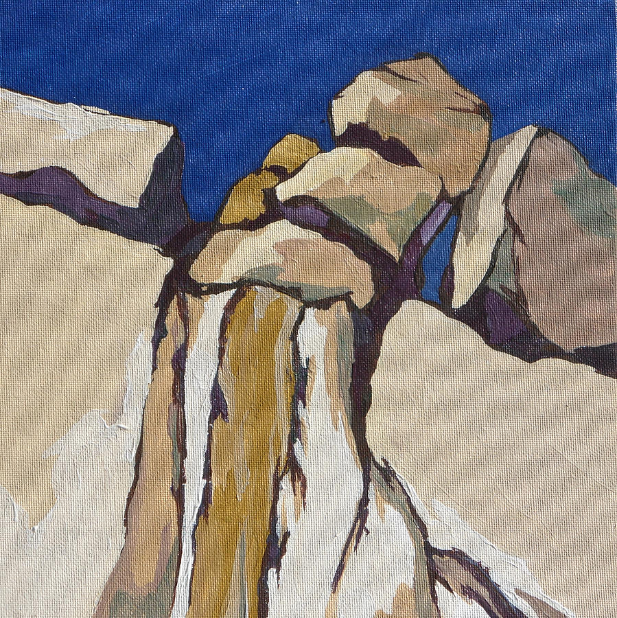 The Boulders Painting by Sandy Tracey