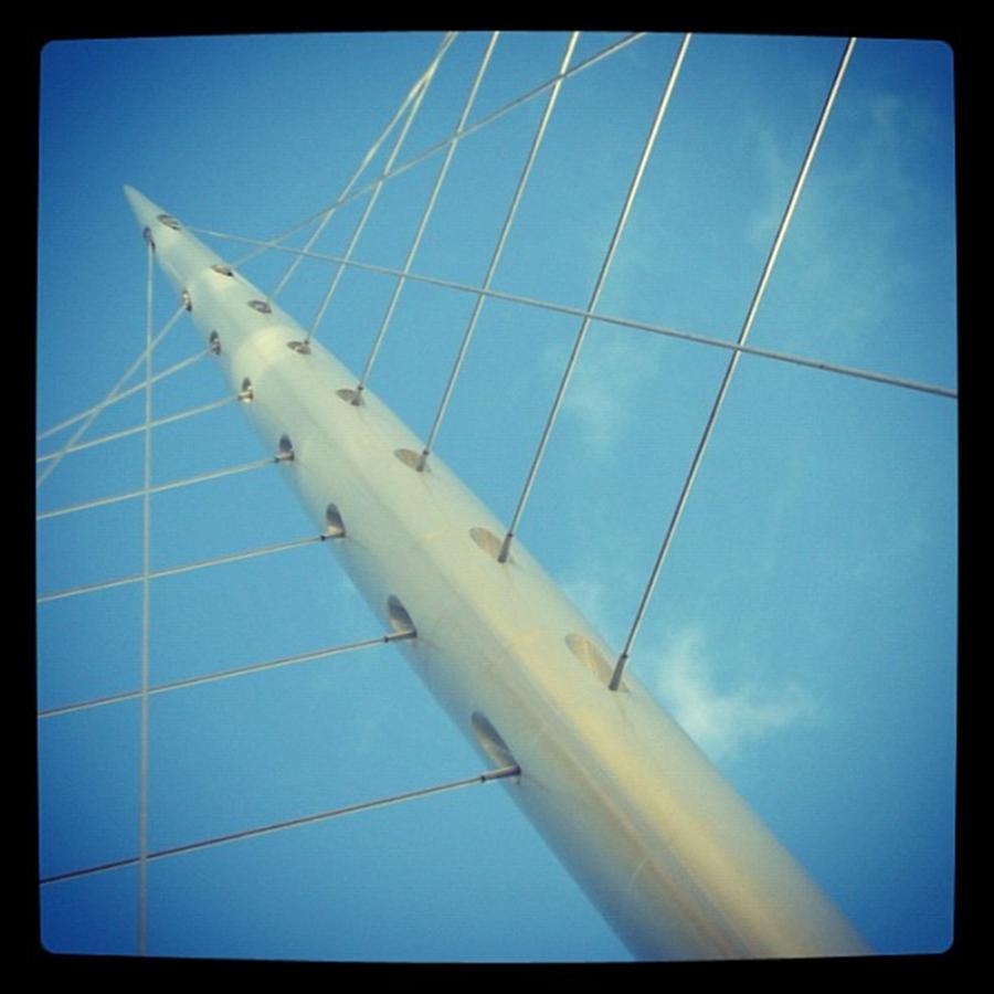 The Bridge Between Salford And Photograph by Chris Jones The Bridge Between Salford And Photograph by Chris Jones