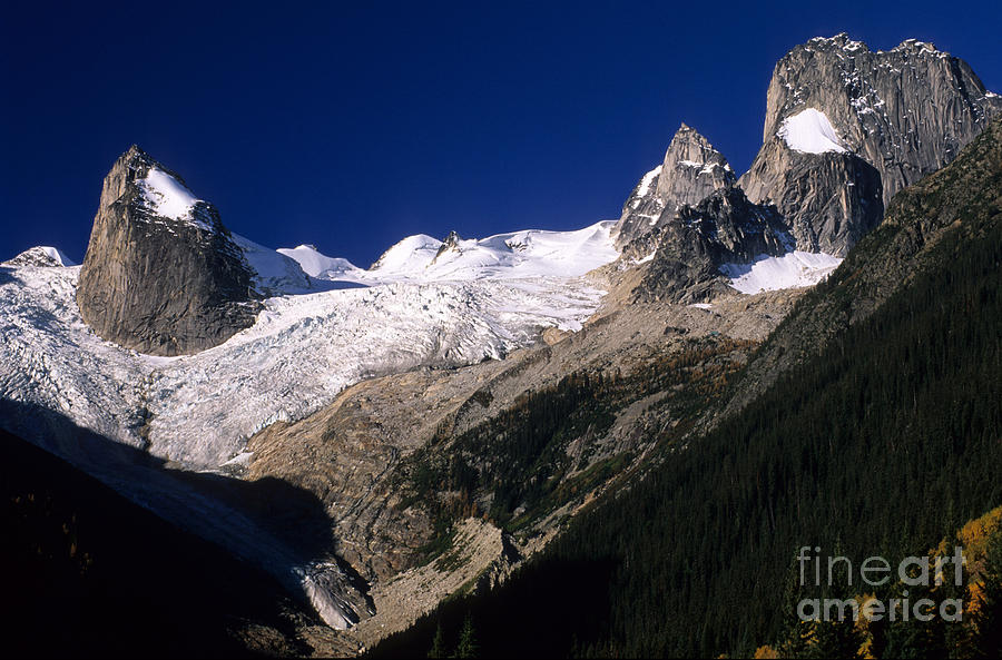Mountain Photograph - The Bugaboos Canada by Bob Christopher