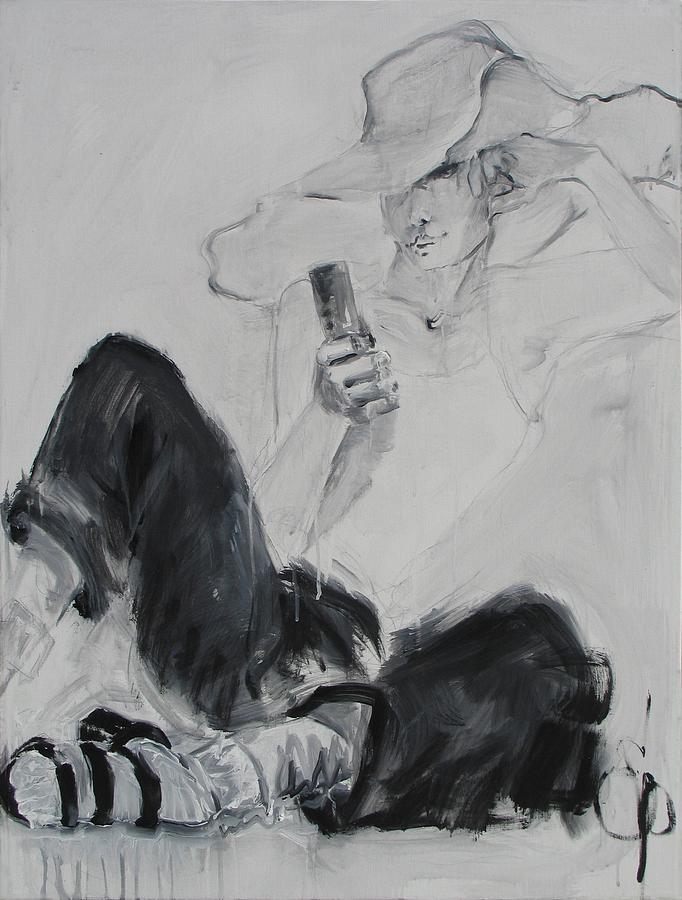 The Call Painting by Elizabeth Parashis