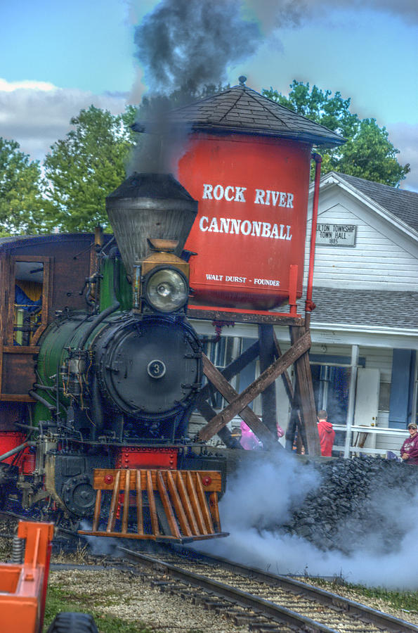 The Cannonball Express Photograph by Janice Adomeit