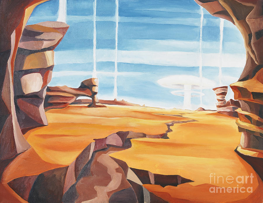 Grand Canyon National Park Painting - The Canyon by Florian Divi