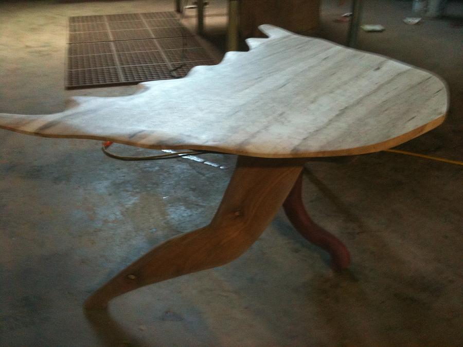 Coffee Table Sculpture - the Cape Table by John Hopson