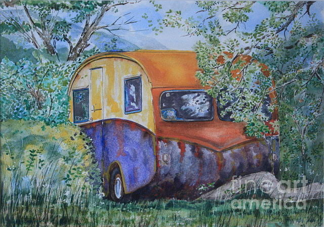 Nature Painting - The Caravan by Phong Trinh