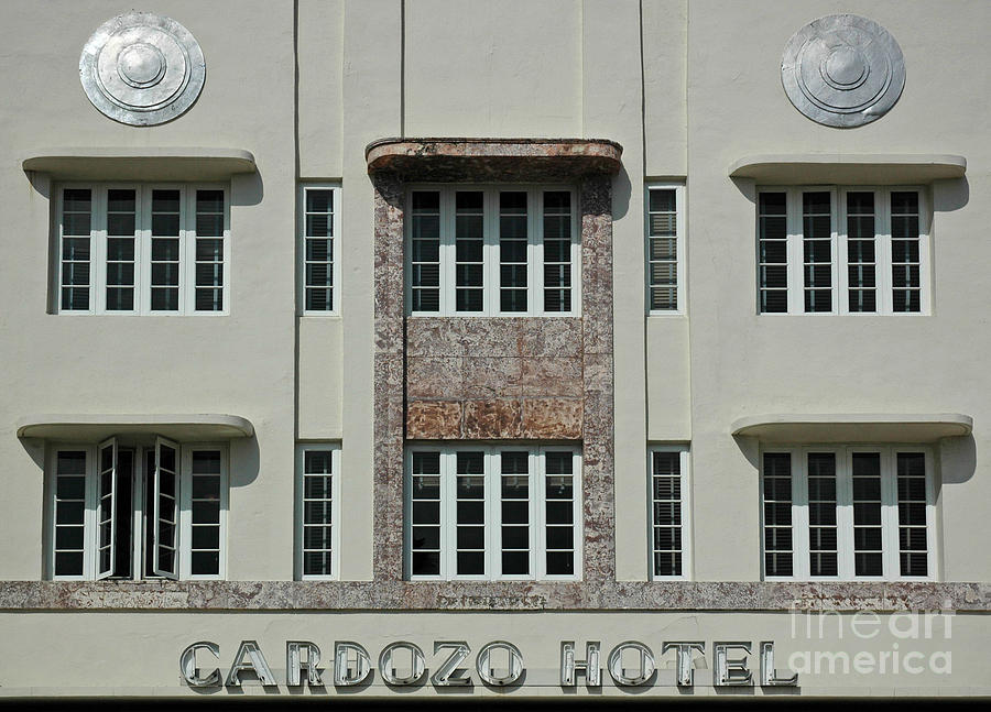 The Cardozo Hotel Photograph by Vivian Christopher
