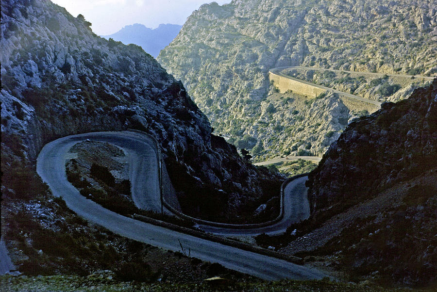 The Carretera de Sa Calobra Photograph by Rod Jones