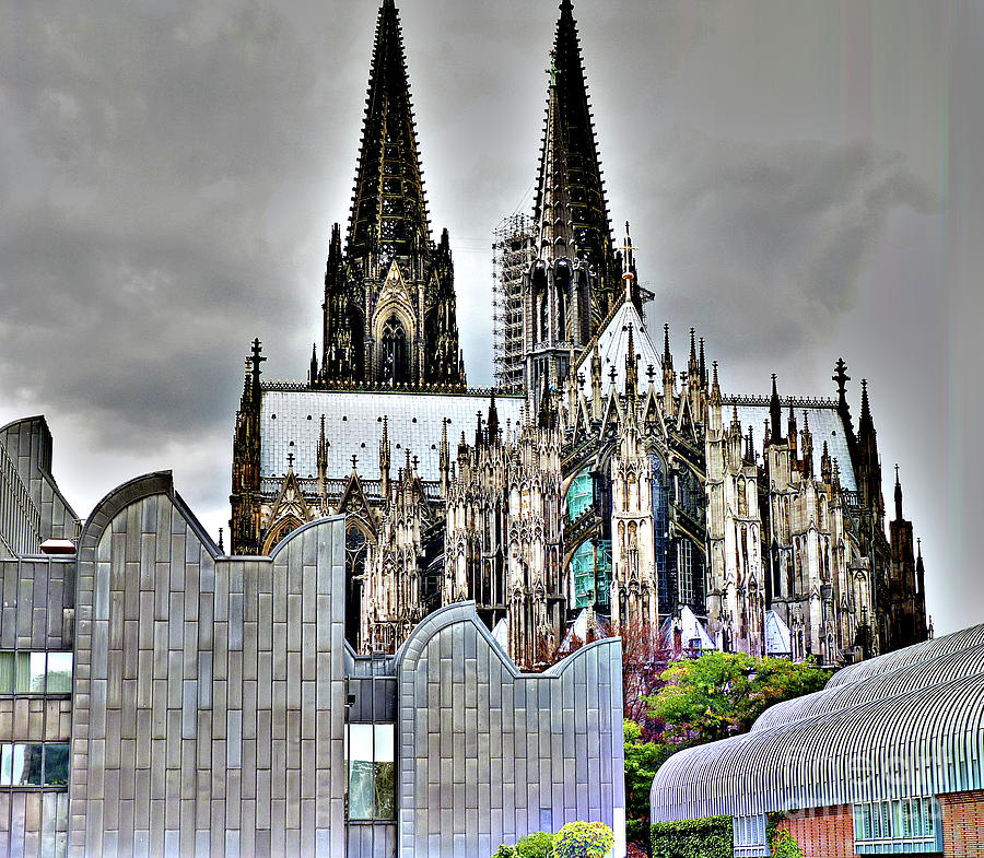 The cathedral in Cologne on the Rhine Photograph by Eva-Maria Di Bella