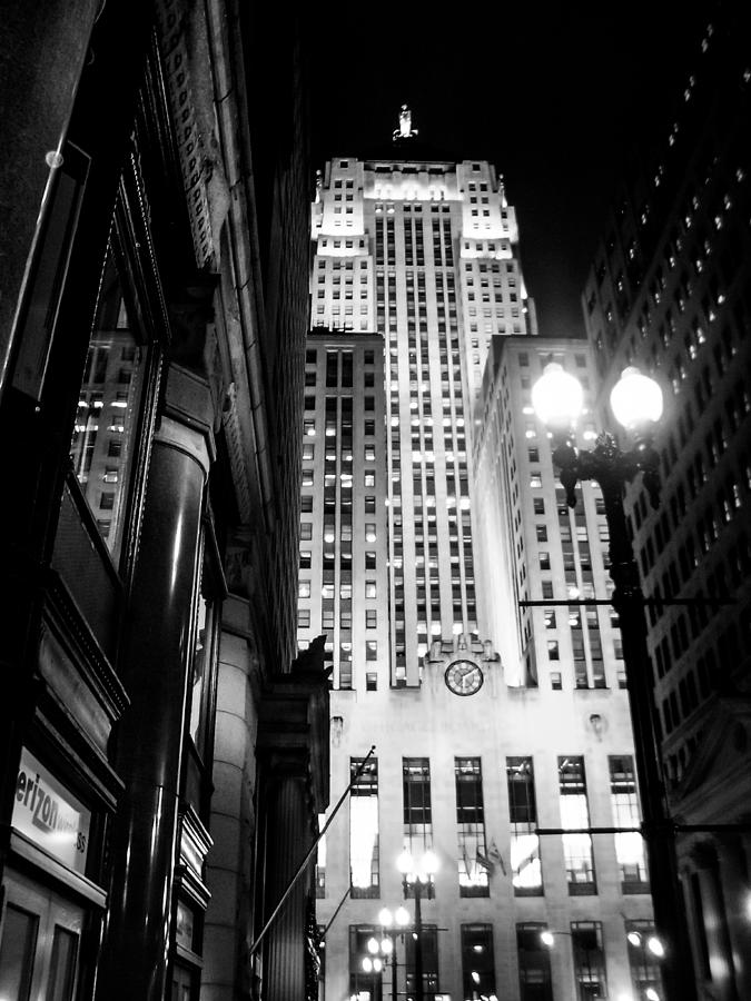 The Chicago Stock Exchange Photograph by Vintage Pix - Fine Art America