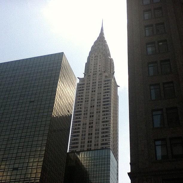 Ipodtouch Photograph - The Chrysler Building From The Elevated by Mr The Pete