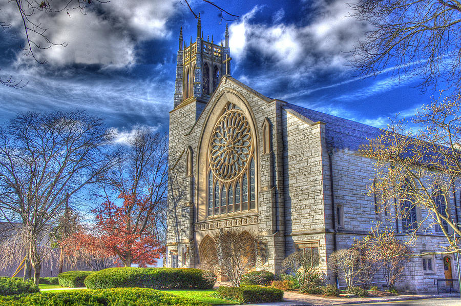 The Church At Princeton Digital Art by Rachel Katic - Fine Art America