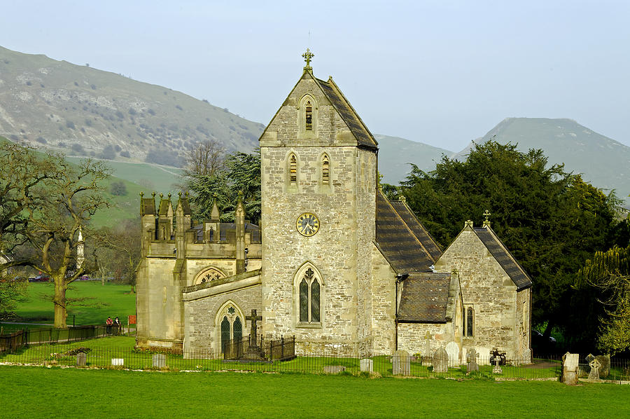 The Church of the Holy Cross - Ilam Photograph by Rod Johnson
