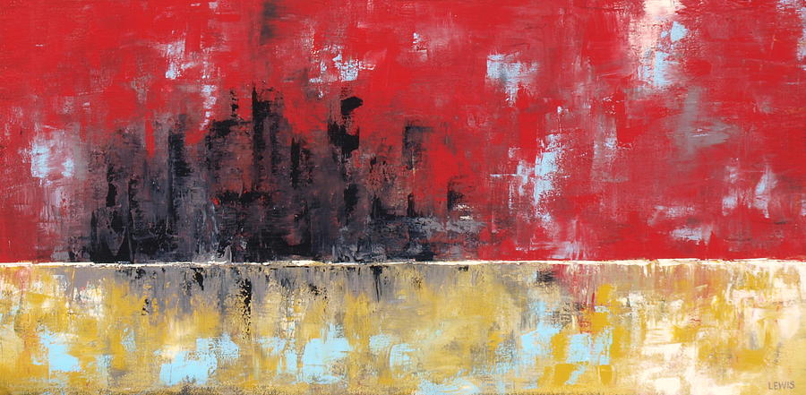 The City Painting by Ellen Lewis
