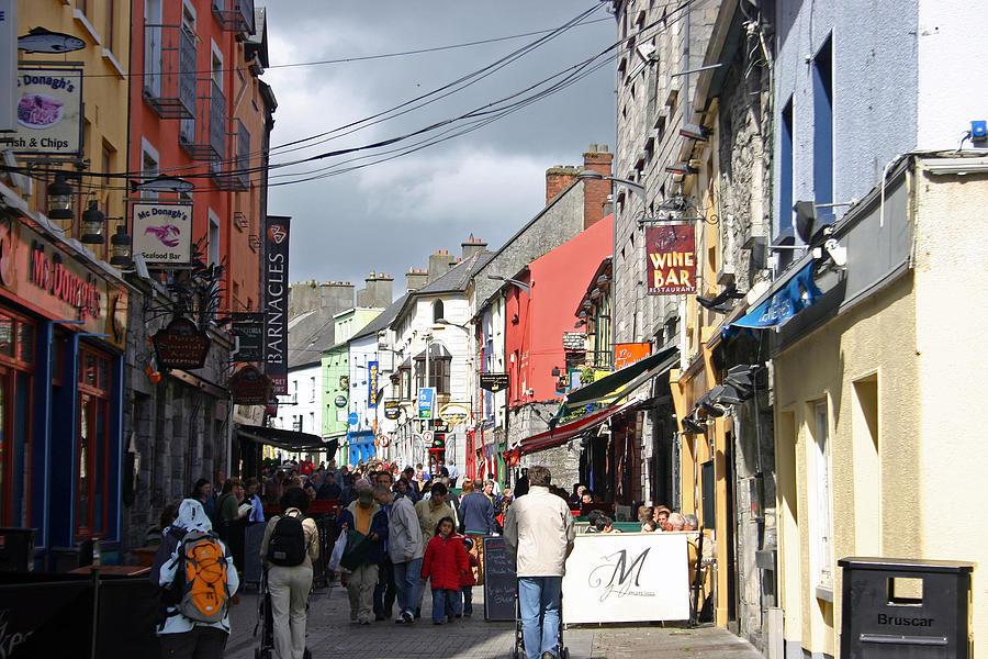 The City of Galway Photograph by Alan Holbrook - Pixels