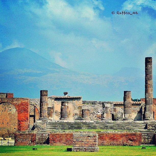 City Photograph - The City Of Pompeii, A Piece Of Roman by Raffaele Salera