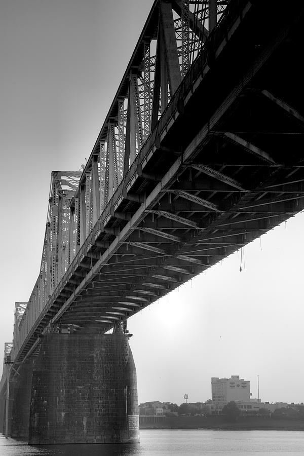 The Clark Memorial Bridge V Photograph by Steven Ainsworth