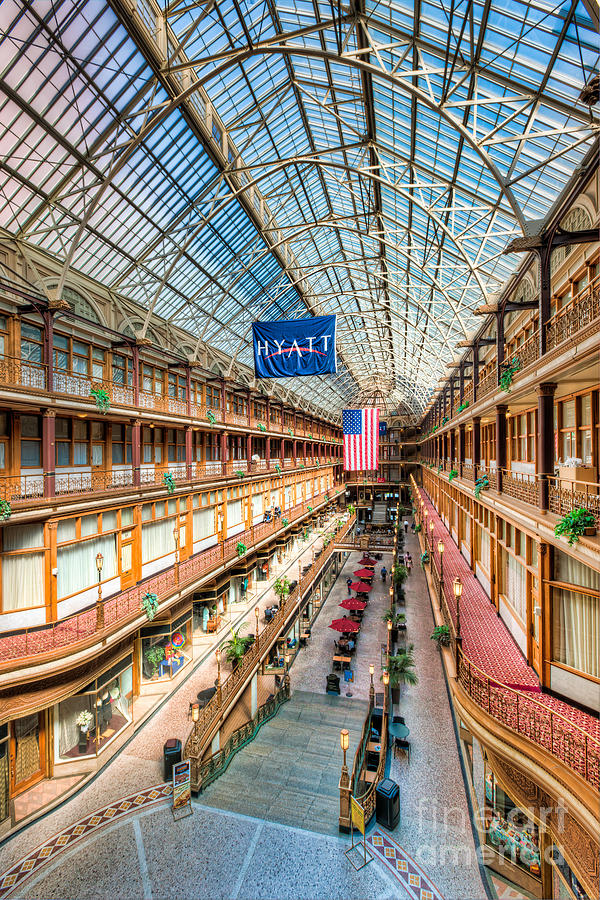 The Cleveland Arcade I Photograph by Clarence Holmes