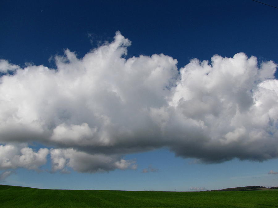 Nature Photograph - The Cloud Quebec Canada by Francois Fournier