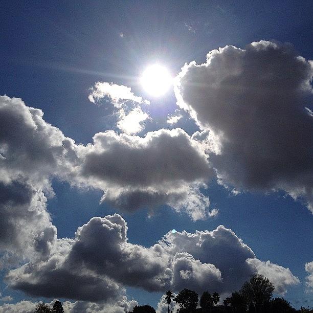 The Clouds Today Were Heavenly Today🙏 Photograph by Melanie Kartawinata