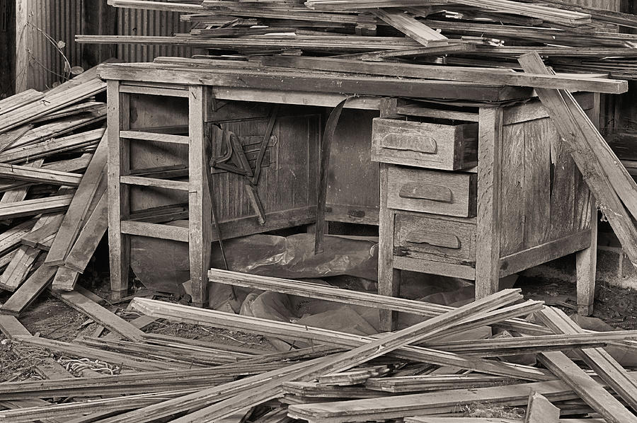 The Cluttered Desk Photograph By Jc Findley