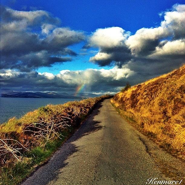 Follow Photograph - The Coast Road! Between Kenmare And by Robert Ziegenfuss
