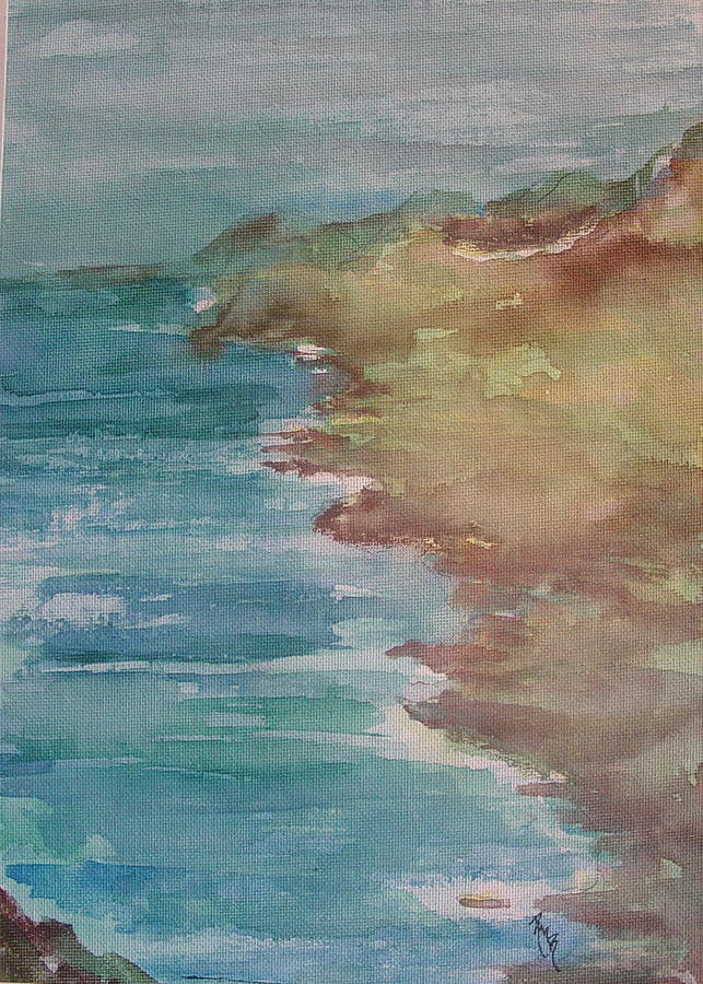 The Coast Painting by Robin Miller-Bookhout