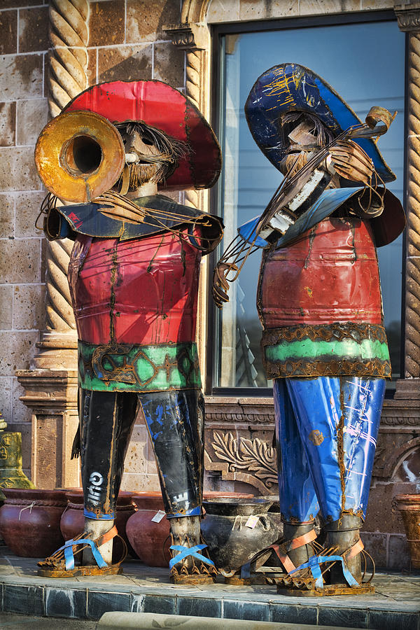 The Color and Mariachi Music of Mexico Photograph by Kathy Clark