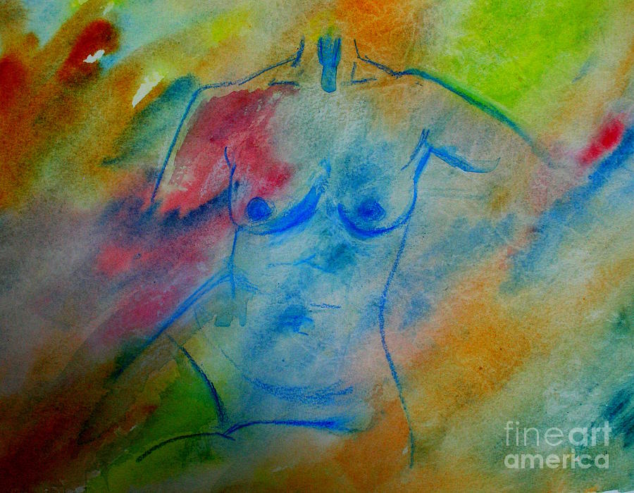 The color of Beauty 2 Painting by Julie Lueders 