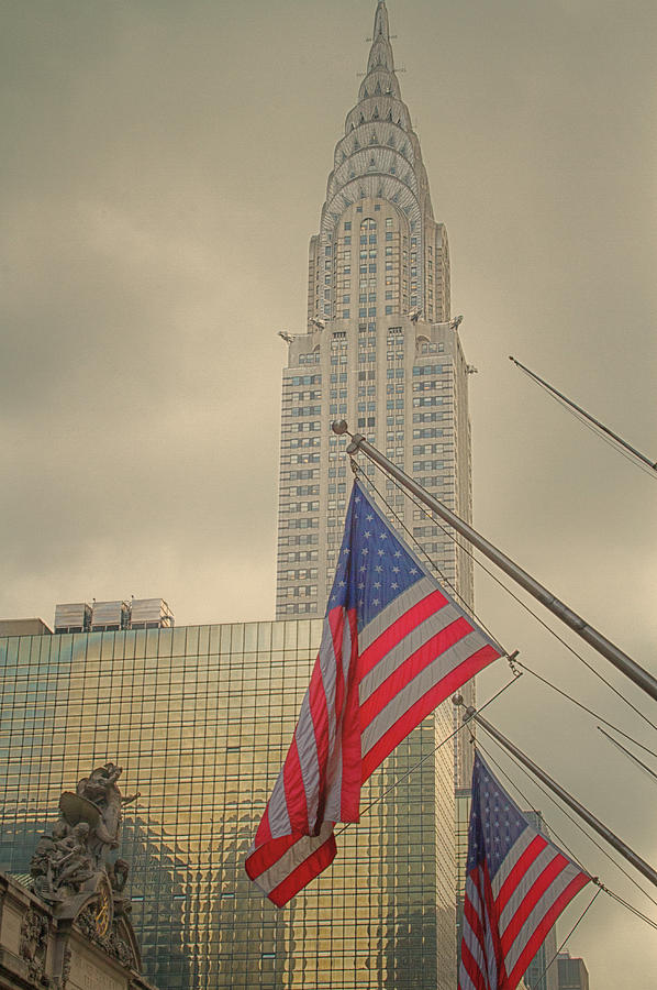 New York City Photograph - The Colors Flying In New York by Karol Livote