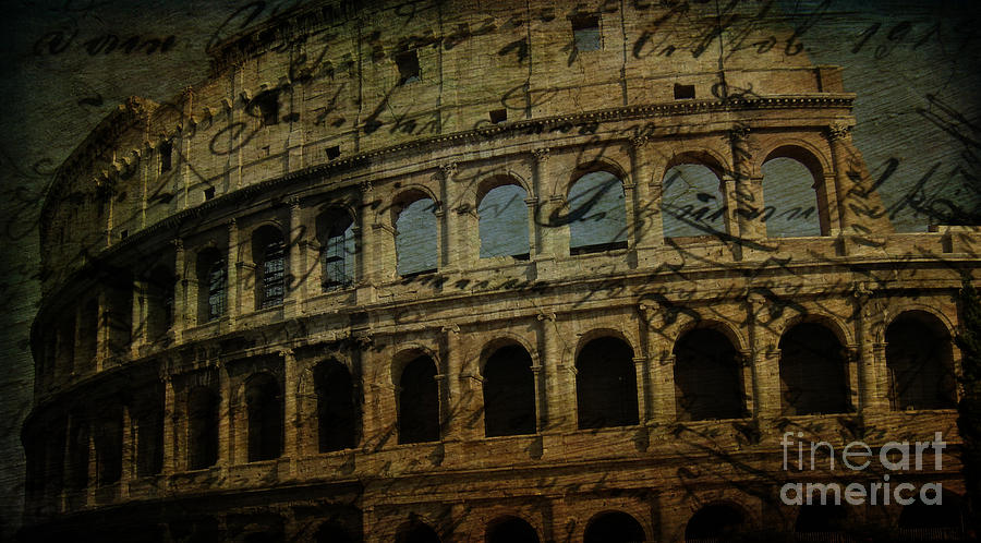 The Colosseum of Rome Photograph by Lee Dos Santos