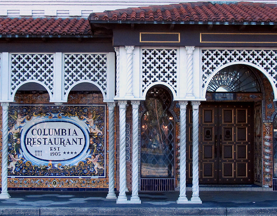 The Columbia Restaurant Photograph by Judy Wanamaker