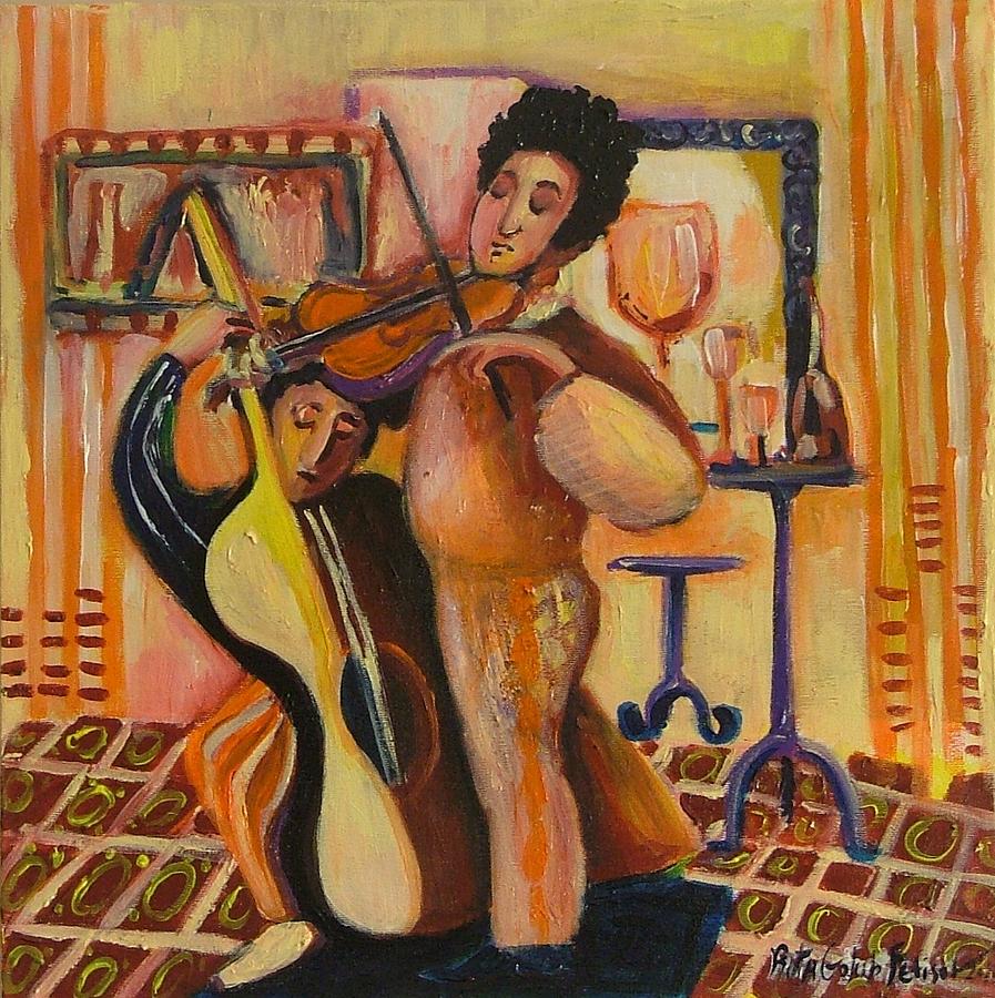Concert Painting by Rita Fetisov