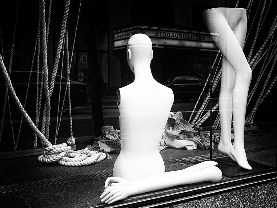 The Confused Mannequin Photograph by Cornelis Verwaal