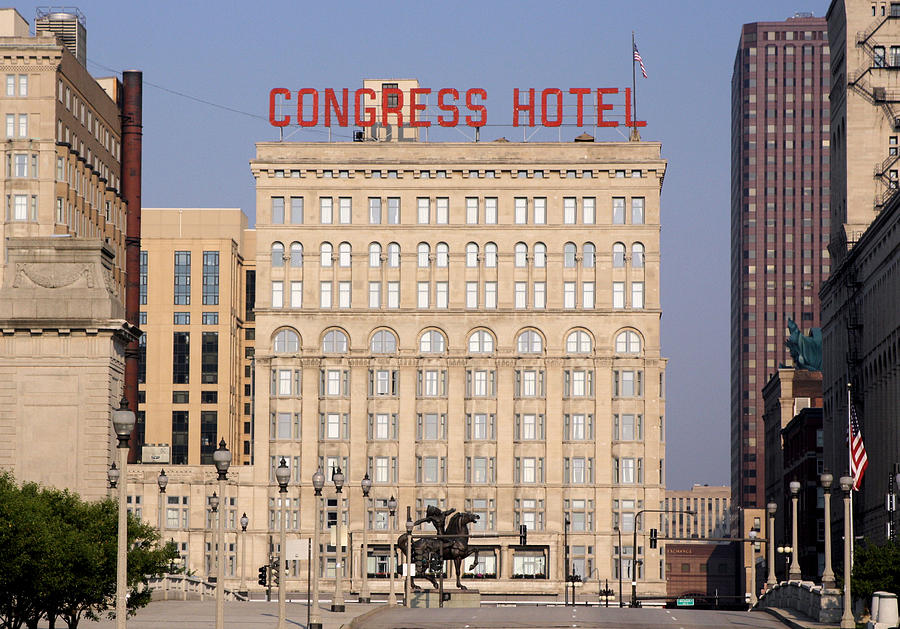 The Congress Hotel - 1 Photograph by Ely Arsha