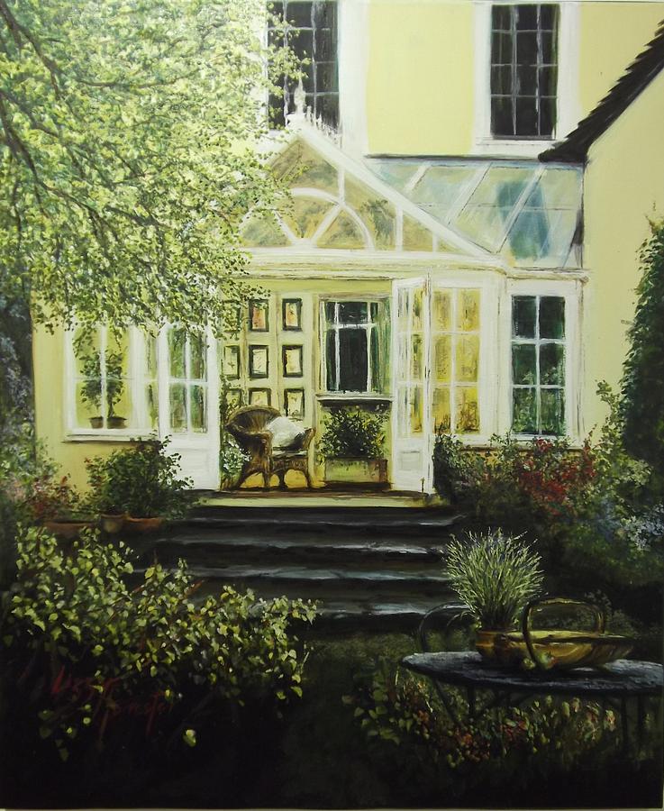 Nature Painting - The Conservatory  by Lizzy Forrester