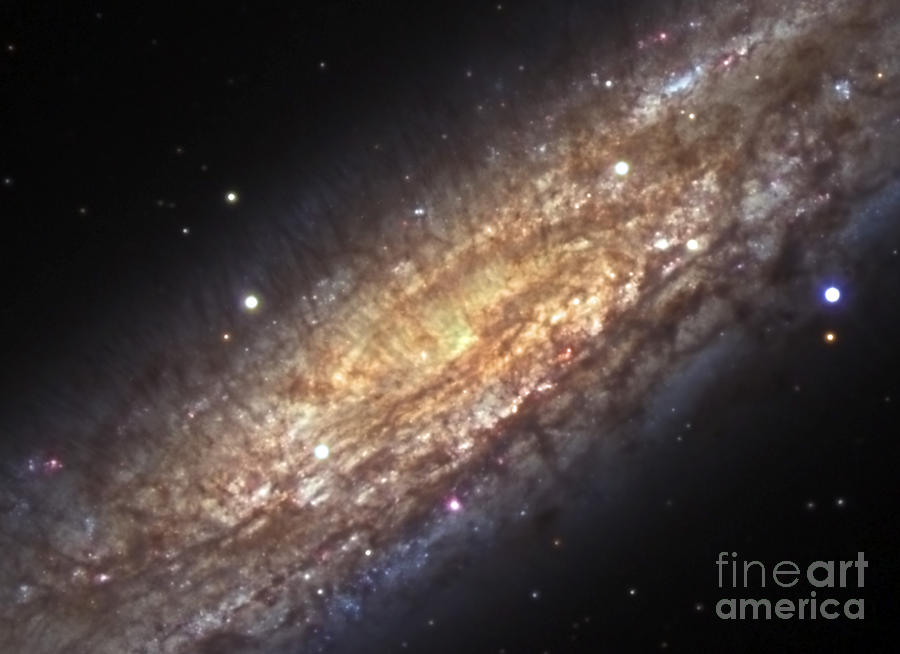 The Core Of Ngc 253, The Sculptor Photograph