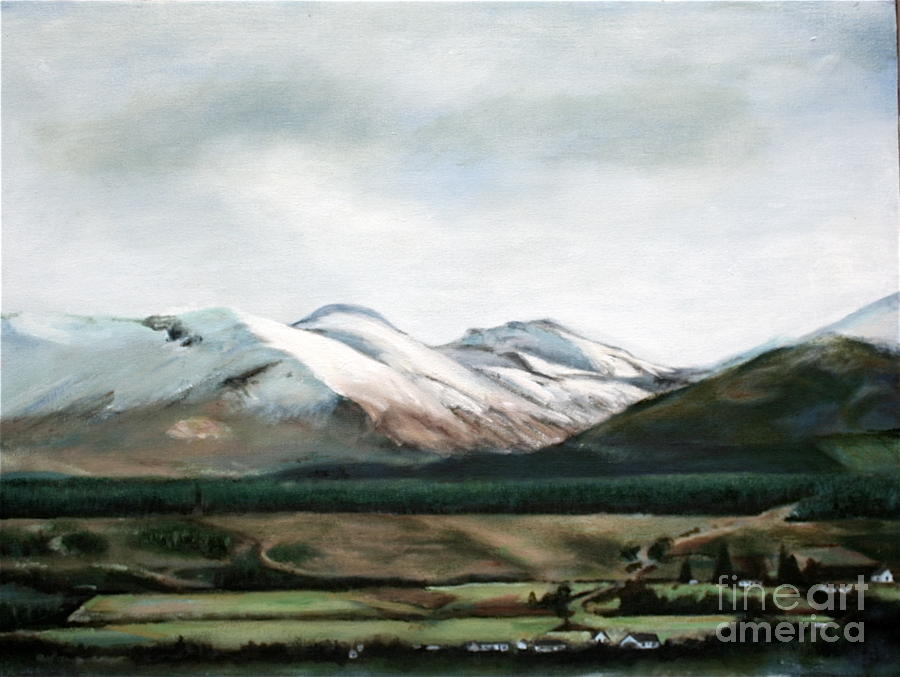 The Corries Painting by Fiona Jack   