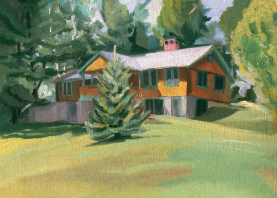 The Country House 1978 Painting by Nancy Griswold