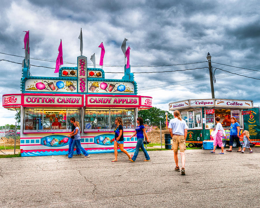 The County Fair Photograph by Richard Kopchock