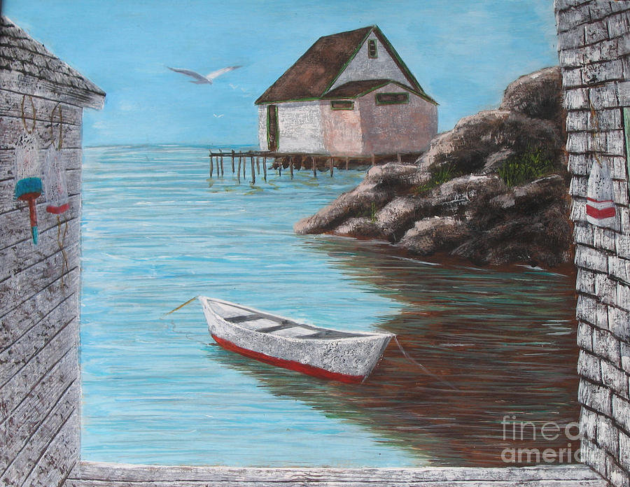 The Cove Painting by Marlene Robbins