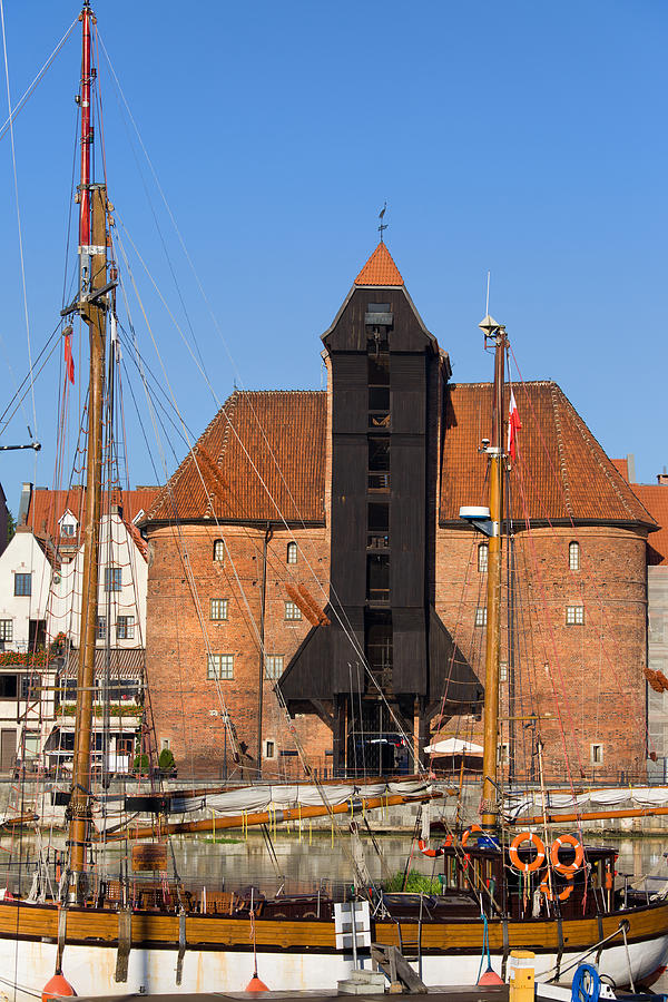 The Crane in Gdansk Photograph by Artur Bogacki